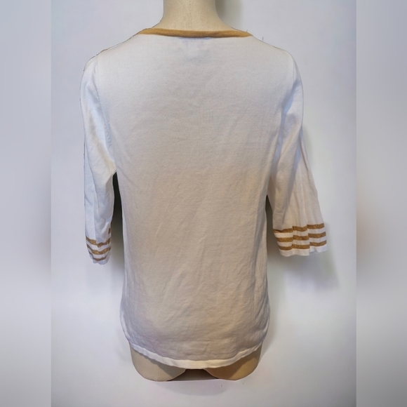 Quacker Factory Women's Anchor Top [M] - Picture 2 of 3